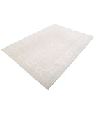 Serenity 5'7'' X 7'8'' Hand-Knotted Wool Rug 5'7'' x 7'8'' (168 X 230) / Grey / Ivory