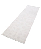 Serenity 2'7'' X 8'7'' Hand-Knotted Wool Rug 2'7'' x 8'7'' (78 X 258) / Ivory / Pink