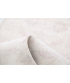 Serenity 2'7'' X 8'7'' Hand-Knotted Wool Rug 2'7'' x 8'7'' (78 X 258) / Ivory / Pink