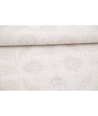 Serenity 2'7'' X 8'7'' Hand-Knotted Wool Rug 2'7'' x 8'7'' (78 X 258) / Ivory / Pink