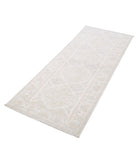 Serenity 2'5'' X 5'11'' Hand-Knotted Wool Rug 2'5'' x 5'11'' (73 X 178) / Ivory / Taupe