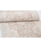 Serenity 2'7'' X 10'0'' Hand-Knotted Wool Rug 2'7'' x 10'0'' (78 X 300) / Brown / Ivory