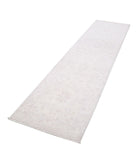 Serenity 2'5'' X 9'8'' Hand-Knotted Wool Rug 2'5'' x 9'8'' (73 X 290) / Ivory / Pink