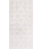 Serenity 2'7'' X 5'7'' Hand-Knotted Wool Rug 2'7'' x 5'7'' (78 X 168) / Ivory / Blue