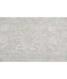 Serenity 2'8'' X 8'7'' Hand-Knotted Wool Rug 2'8'' x 8'7'' (80 X 258) / Green / Ivory