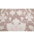 Serenity 2'7'' X 10'4'' Hand-Knotted Wool Rug 2'7'' x 10'4'' (78 X 310) / Brown / Ivory