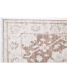 Serenity 2'4'' X 7'10'' Hand-Knotted Wool Rug 2'4'' x 7'10'' (70 X 235) / Brown / Ivory