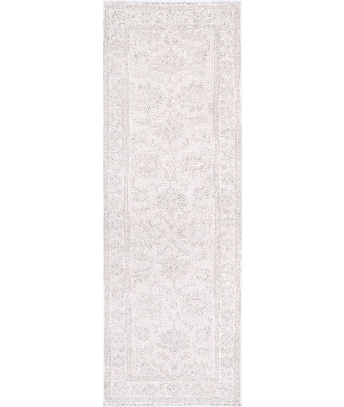 Serenity 2'6'' X 7'11'' Hand-Knotted Wool Rug 2'6'' x 7'11'' (75 X 238) / Ivory / Beige