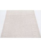 Serenity 2'8'' X 8'3'' Hand-Knotted Wool Rug 2'8'' x 8'3'' (80 X 248) / Grey / Ivory