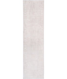 Serenity 2'5'' X 9'9'' Hand-Knotted Wool Rug 2'5'' x 9'9'' (73 X 293) / Ivory / Pink