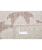 Serenity 2'6'' X 8'3'' Hand-Knotted Wool Rug 2'6'' x 8'3'' (75 X 248) / Brown / Ivory