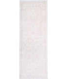 Serenity 2'8'' X 7'9'' Hand-Knotted Wool Rug 2'8'' x 7'9'' (80 X 233) / Ivory / Pink