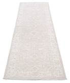 Serenity 2'7'' X 7'10'' Hand-Knotted Wool Rug 2'7'' x 7'10'' (78 X 235) / Taupe / Ivory