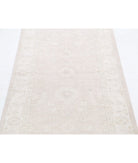 Serenity 2'7'' X 7'10'' Hand-Knotted Wool Rug 2'7'' x 7'10'' (78 X 235) / Taupe / Ivory