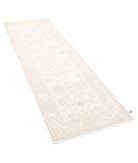 Serenity 2'7'' X 8'0'' Hand-Knotted Wool Rug 2'7'' x 8'0'' (78 X 240) / Ivory / Grey