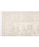 Serenity 2'7'' X 8'0'' Hand-Knotted Wool Rug 2'7'' x 8'0'' (78 X 240) / Ivory / Grey