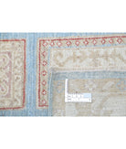 Serenity 2'7'' X 10'1'' Hand-Knotted Wool Rug 2'7'' x 10'1'' (78 X 303) / Blue / Ivory