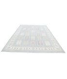 Serenity 8'3'' X 11'10'' Hand-Knotted Wool Rug 8'3'' x 11'10'' (248 X 355) / Blue / Ivory