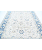 Serenity 8'0'' X 9'4'' Hand-Knotted Wool Rug 8'0'' x 9'4'' (240 X 280) / Ivory / Blue