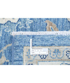 Serenity 8'0'' X 10'0'' Hand-Knotted Wool Rug 8'0'' x 10'0'' (240 X 300) / Blue / Ivory