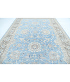 Serenity 8'10'' X 12'7'' Hand-Knotted Wool Rug 8'10'' x 12'7'' (265 X 378) / Blue / Grey