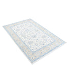 Serenity 3'11'' X 5'7'' Hand-Knotted Wool Rug 3'11'' x 5'7'' (118 X 168) / Ivory / Taupe