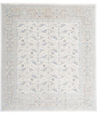 Serenity 8'0'' X 9'0'' Hand-Knotted Wool Rug 8'0'' x 9'0'' (240 X 270) / Ivory / Taupe