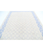 Khotan 8'4'' X 10'9'' Hand-Knotted Wool Rug 8'4'' x 10'9'' (250 X 323) / Ivory / Blue