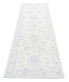 Serenity 2'7'' X 8'5'' Hand-Knotted Wool Rug 2'7'' x 8'5'' (78 X 253) / Ivory / Taupe