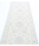 Serenity 2'7'' X 8'5'' Hand-Knotted Wool Rug 2'7'' x 8'5'' (78 X 253) / Ivory / Taupe