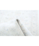 Serenity 2'7'' X 8'5'' Hand-Knotted Wool Rug 2'7'' x 8'5'' (78 X 253) / Ivory / Blue