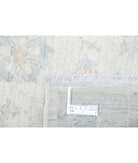 Serenity 2'7'' X 8'5'' Hand-Knotted Wool Rug 2'7'' x 8'5'' (78 X 253) / Ivory / Blue