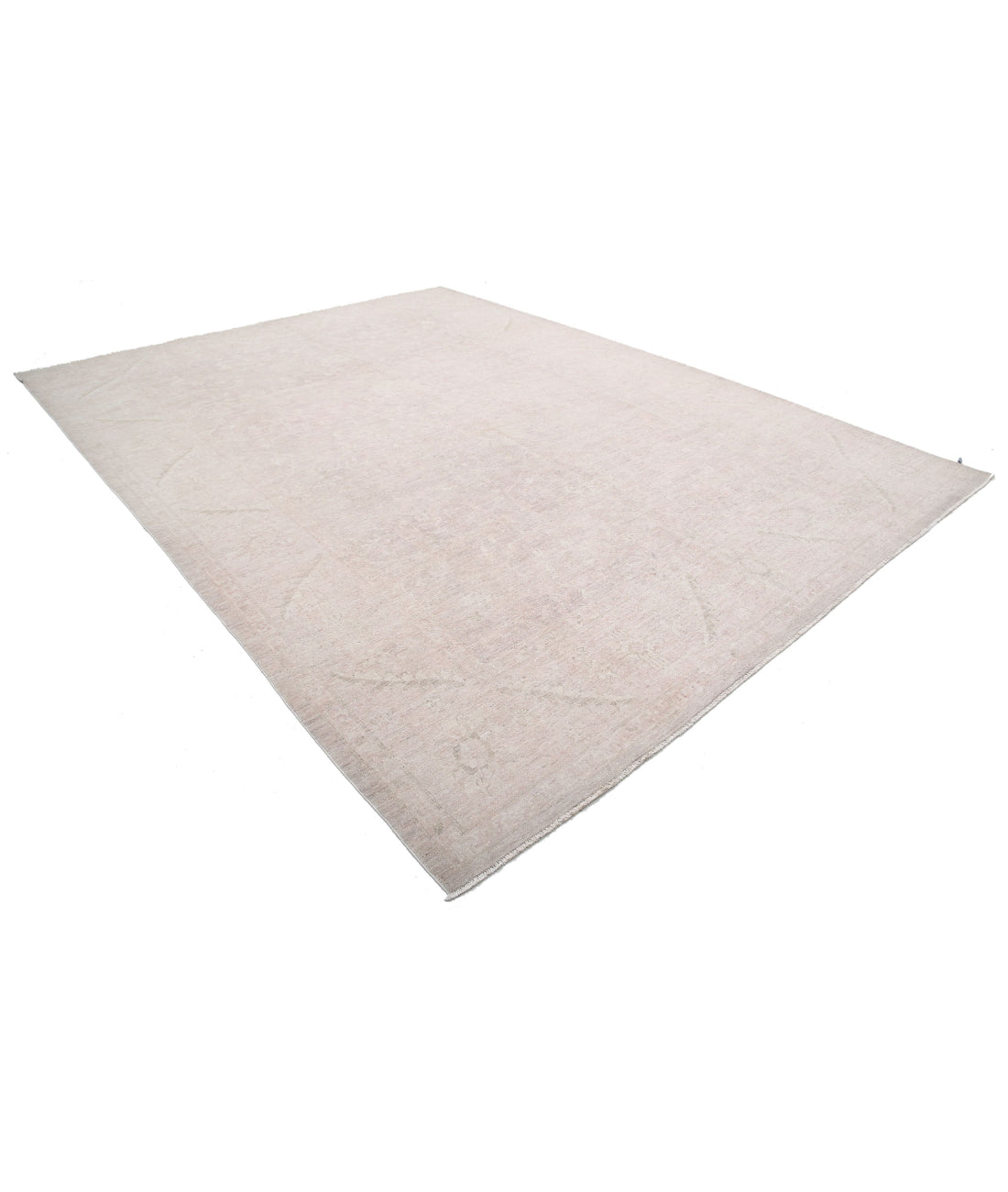 Serenity 9'10'' X 13'3'' Hand-Knotted Wool Rug 9'10'' x 13'3'' (295 X 398) / Taupe / Ivory