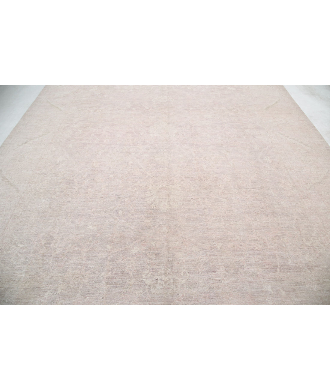 Serenity 9'10'' X 13'3'' Hand-Knotted Wool Rug 9'10'' x 13'3'' (295 X 398) / Taupe / Ivory