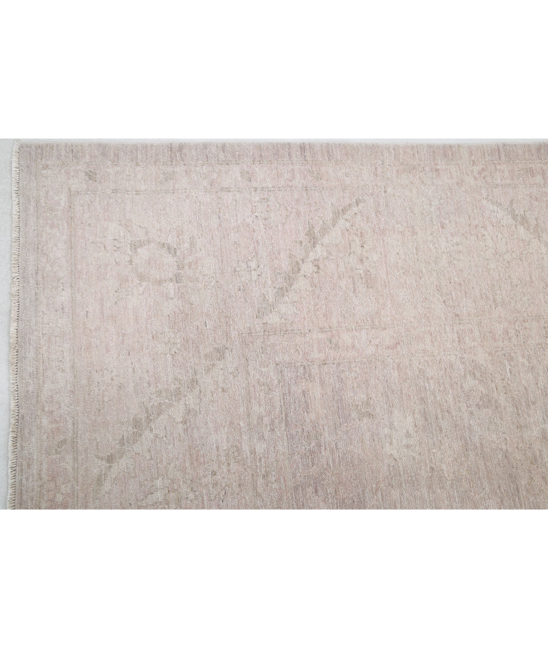 Serenity 9'10'' X 13'3'' Hand-Knotted Wool Rug 9'10'' x 13'3'' (295 X 398) / Taupe / Ivory