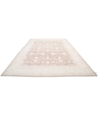 Serenity 9'6'' X 13'8'' Hand-Knotted Wool Rug 9'6'' x 13'8'' (285 X 410) / Brown / Ivory