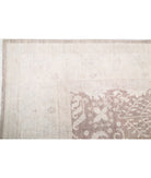 Serenity 9'6'' X 13'8'' Hand-Knotted Wool Rug 9'6'' x 13'8'' (285 X 410) / Brown / Ivory