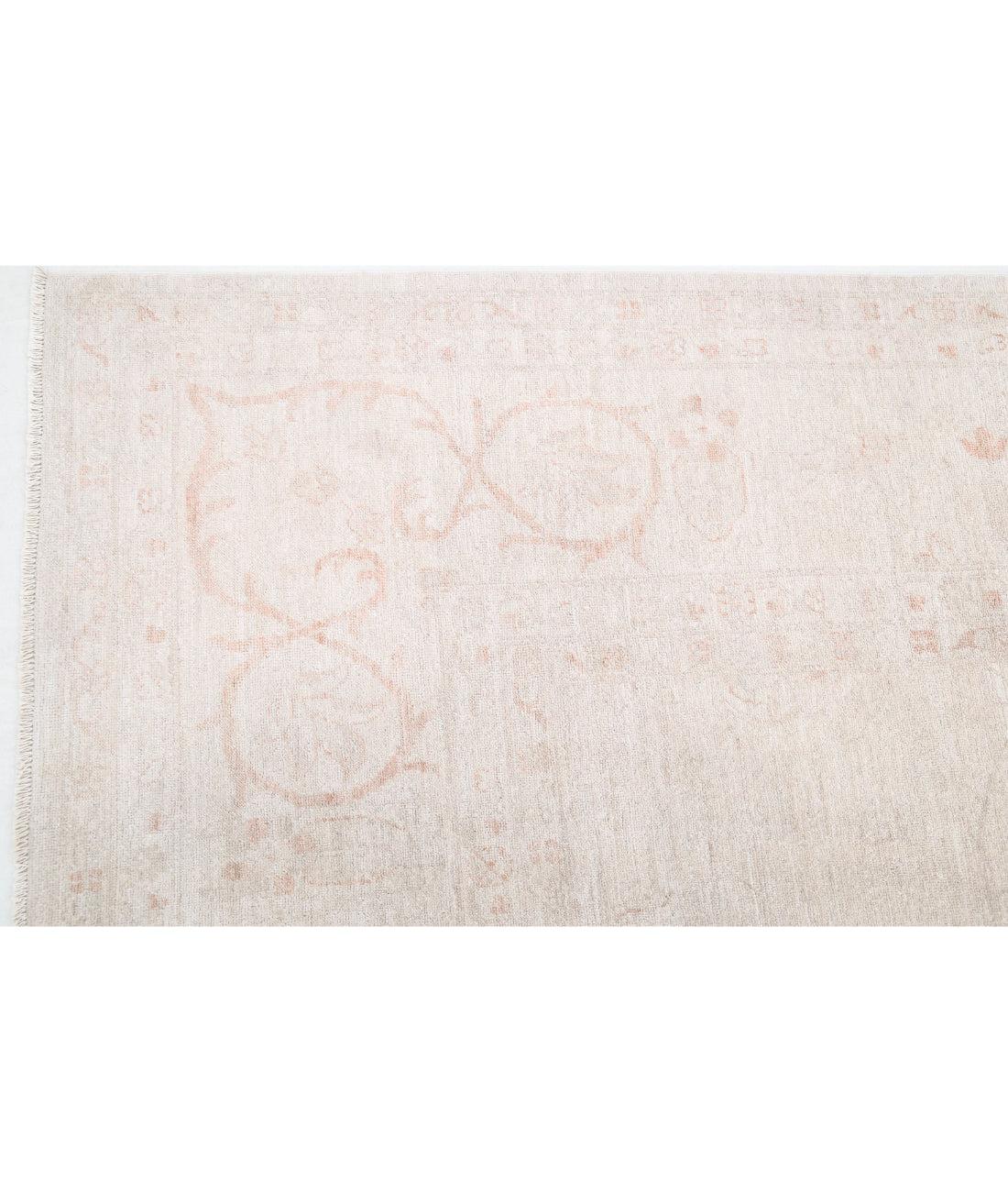 Serenity 9'10'' X 13'8'' Hand-Knotted Wool Rug 9'10'' x 13'8'' (295 X 410) / Ivory / Taupe