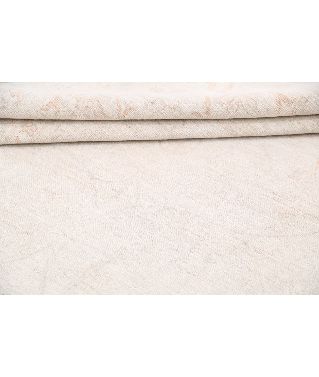 Serenity 9'10'' X 13'8'' Hand-Knotted Wool Rug 9'10'' x 13'8'' (295 X 410) / Ivory / Taupe