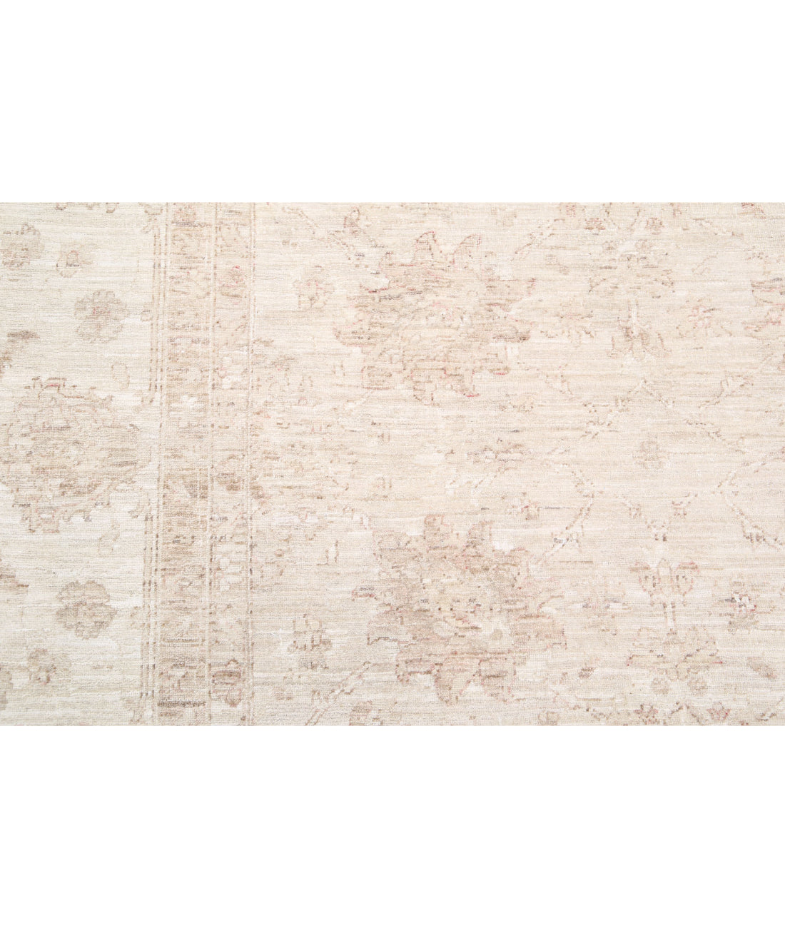 Serenity 9'11'' X 13'7'' Hand-Knotted Wool Rug 9'11'' x 13'7'' (298 X 408) / Ivory / Taupe