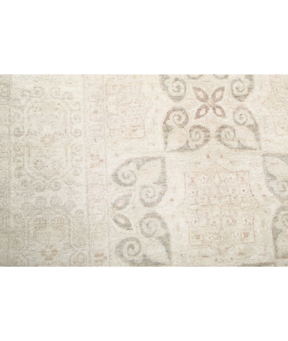 Serenity 9'10'' X 13'5'' Hand-Knotted Wool Rug 9'10'' x 13'5'' (295 X 403) / Taupe / Ivory