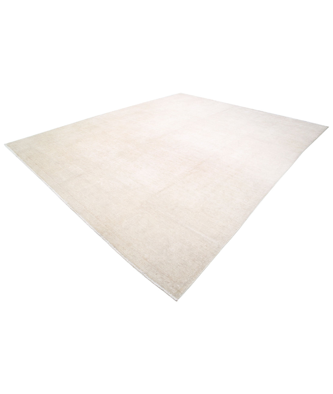 Serenity 11'9'' X 14'3'' Hand-Knotted Wool Rug 11'9'' x 14'3'' (353 X 428) / Ivory / Taupe