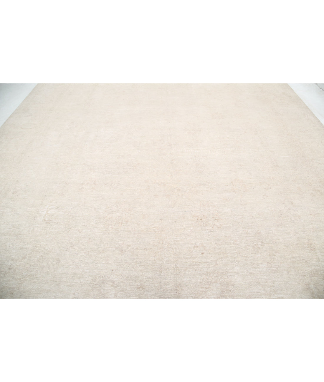 Serenity 11'9'' X 14'3'' Hand-Knotted Wool Rug 11'9'' x 14'3'' (353 X 428) / Ivory / Taupe