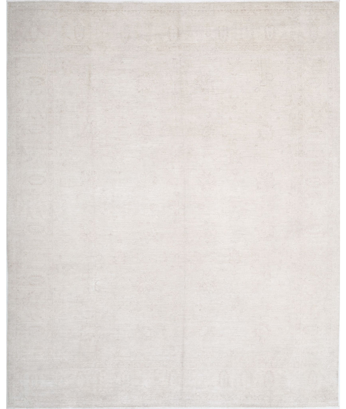 Serenity 11'9'' X 14'3'' Hand-Knotted Wool Rug 11'9'' x 14'3'' (353 X 428) / Ivory / Taupe