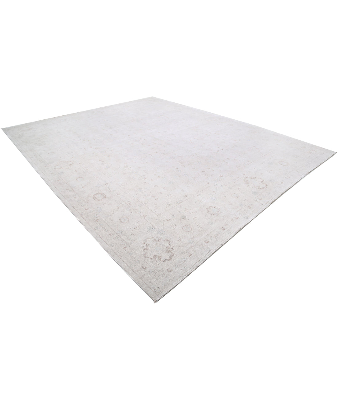 Serenity 12'0'' X 14'7'' Hand-Knotted Wool Rug 12'0'' x 14'7'' (360 X 438) / Ivory / Taupe