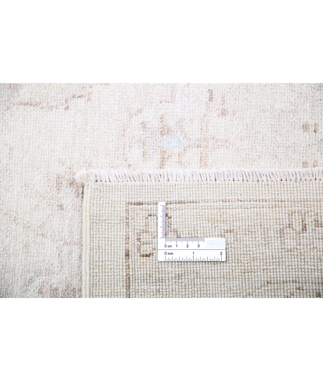 Serenity 12'0'' X 14'7'' Hand-Knotted Wool Rug 12'0'' x 14'7'' (360 X 438) / Ivory / Taupe