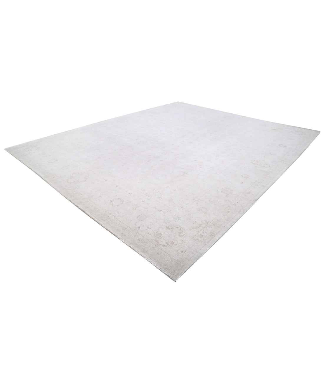 Serenity 12'0'' X 14'7'' Hand-Knotted Wool Rug 12'0'' x 14'7'' (360 X 438) / Ivory / Taupe