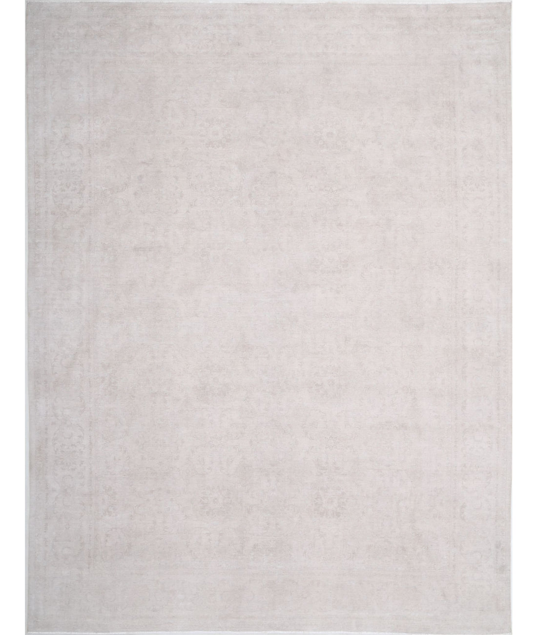 Serenity 13'0'' X 16'10'' Hand-Knotted Wool Rug 13'0'' x 16'10'' (390 X 505) / Ivory / Taupe