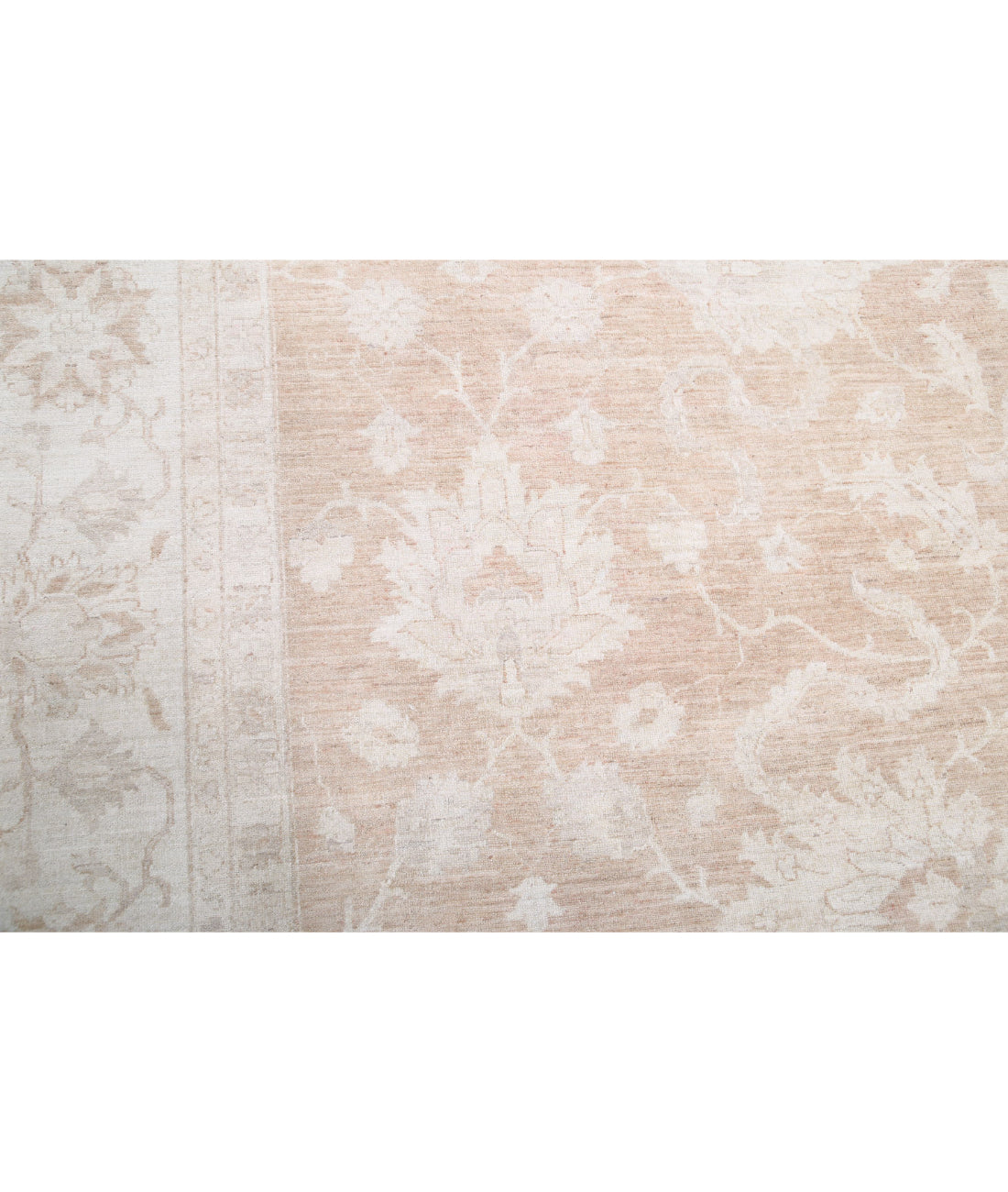 Serenity 12'10'' X 18'3'' Hand-Knotted Wool Rug 12'10'' x 18'3'' (385 X 548) / Taupe / Ivory