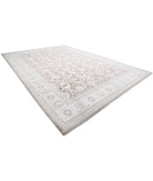 Serenity 12'10'' X 18'10'' Hand-Knotted Wool Rug 12'10'' x 18'10'' (385 X 565) / Brown / Ivory